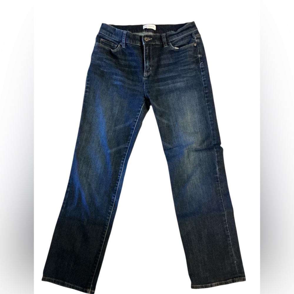 Liz Claiborne Boyfriend Dark Blue Jeans